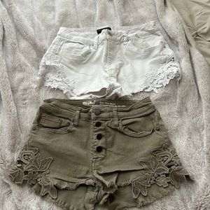 Jean shorts